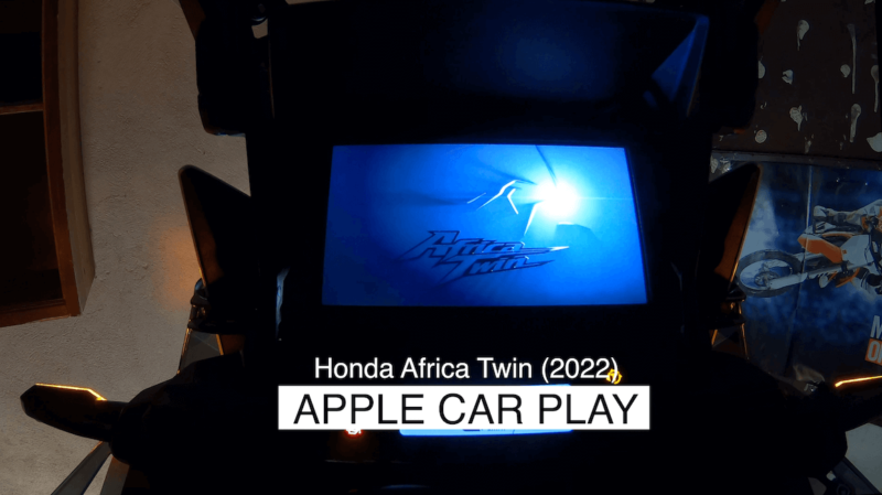 apple carplay honda africa twin